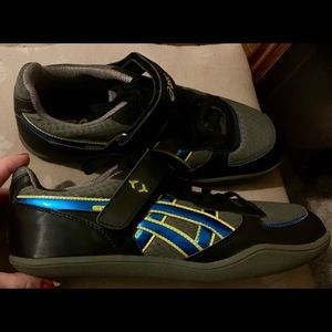 ASICS Hyper Throw 2 Track Field Shoes Gray  Sz 8